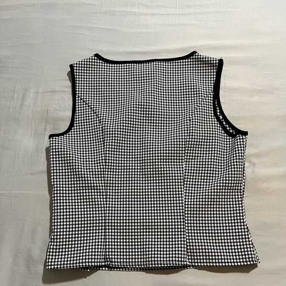 Vintage Black and white top - Picture 3 of 3